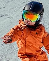 Vista 9 de Ski Goggles, OTG - Over Glasses Snow Snowboard Goggles, Anti Fog, 100% UV400 Protection for Men Women Kids