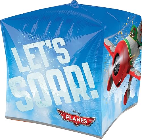 Miniatura 4 de Planes Party Supplies Dusty's Birthday Cubez - Ramo de globos para decoración