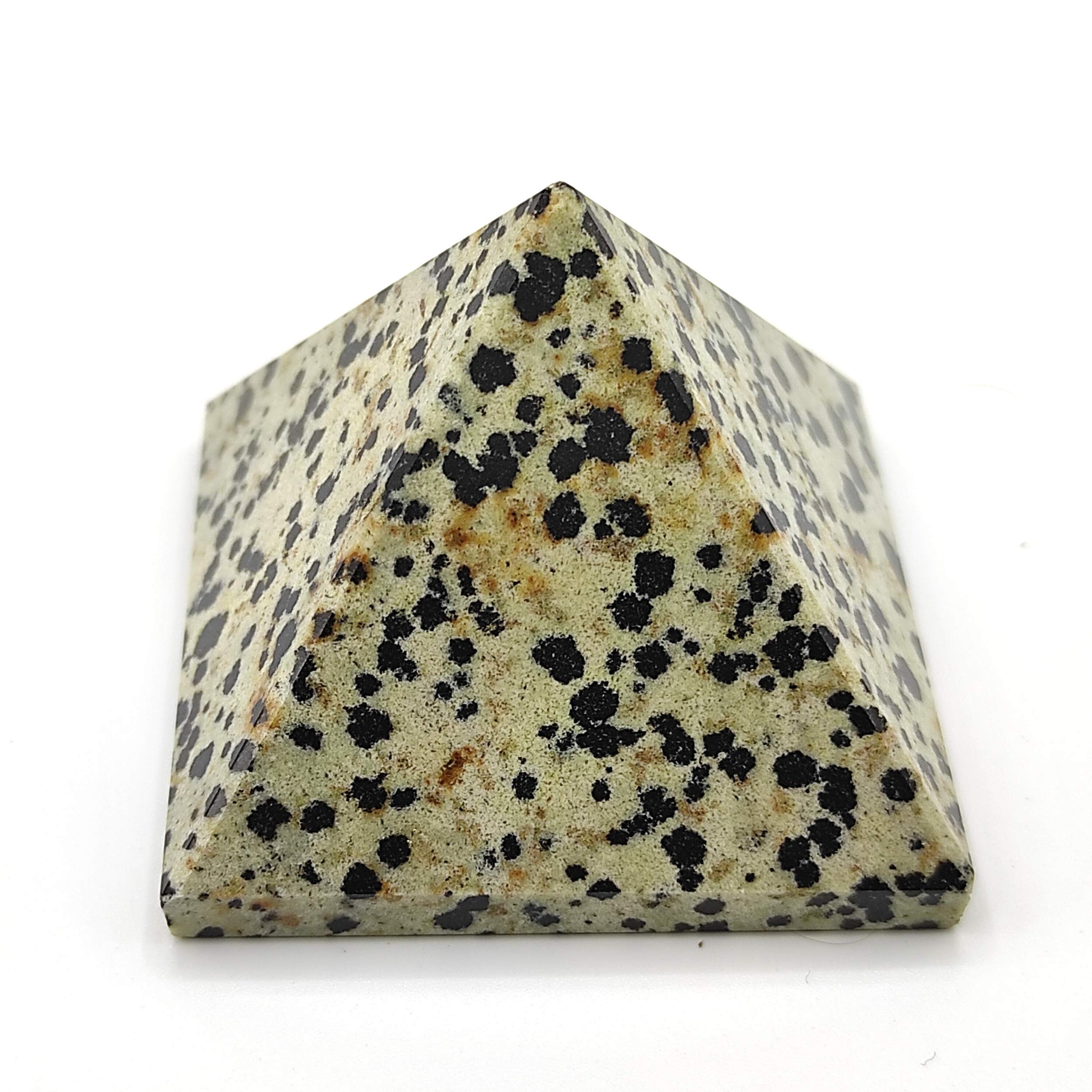 Swadeshi Desire Dalmatian Pyramid 2inch Vastu, Feng Shui, Crystal, Healing, Reiki Products