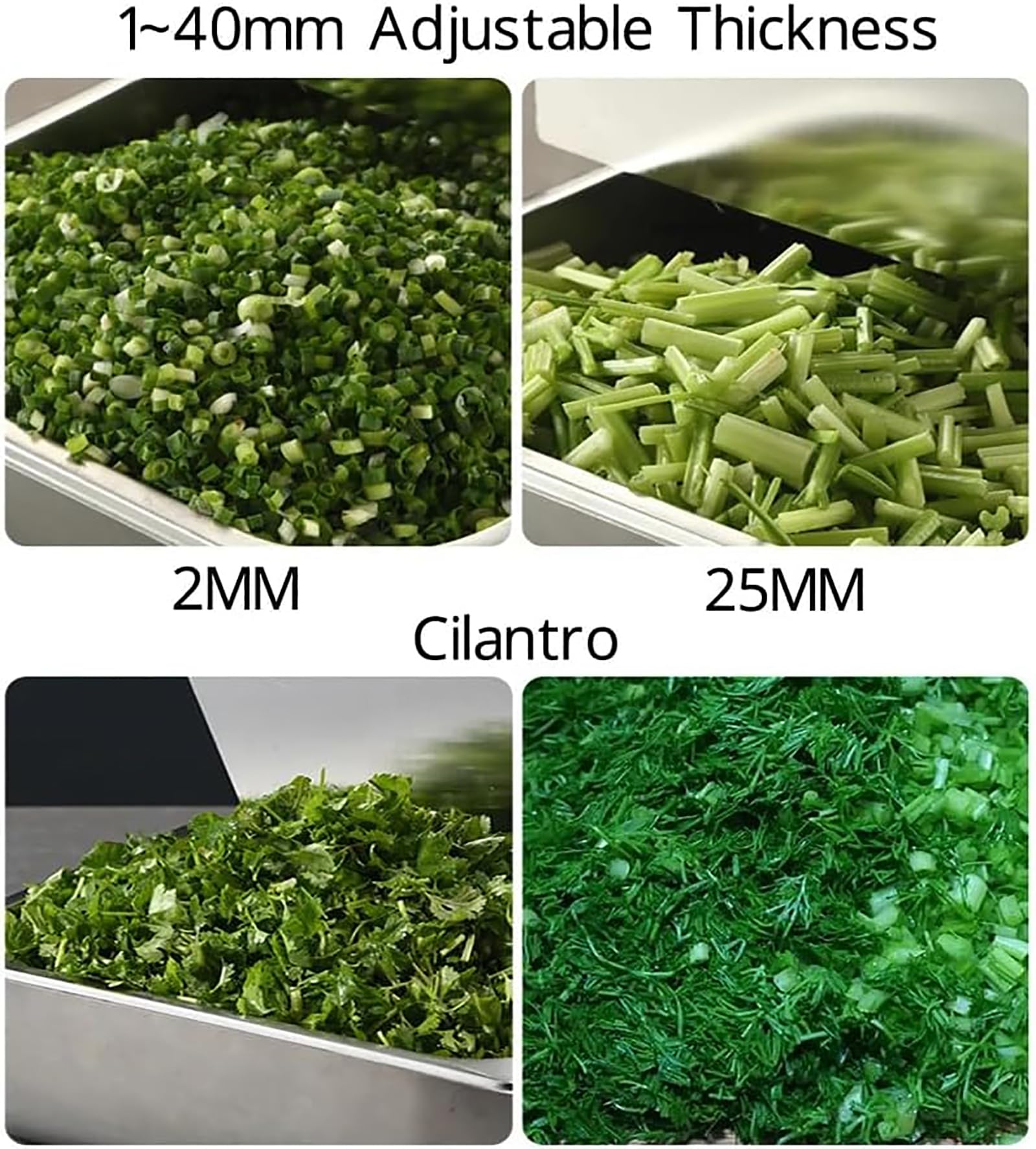 Komercyjny rozdrabniacz i krajalnica do warzyw, regulowana grubość 1,3-35 mm, szybka produkcja 200 kg/h, wysoka prędkość 600 obr./min do użytku domowego i biznesowego
