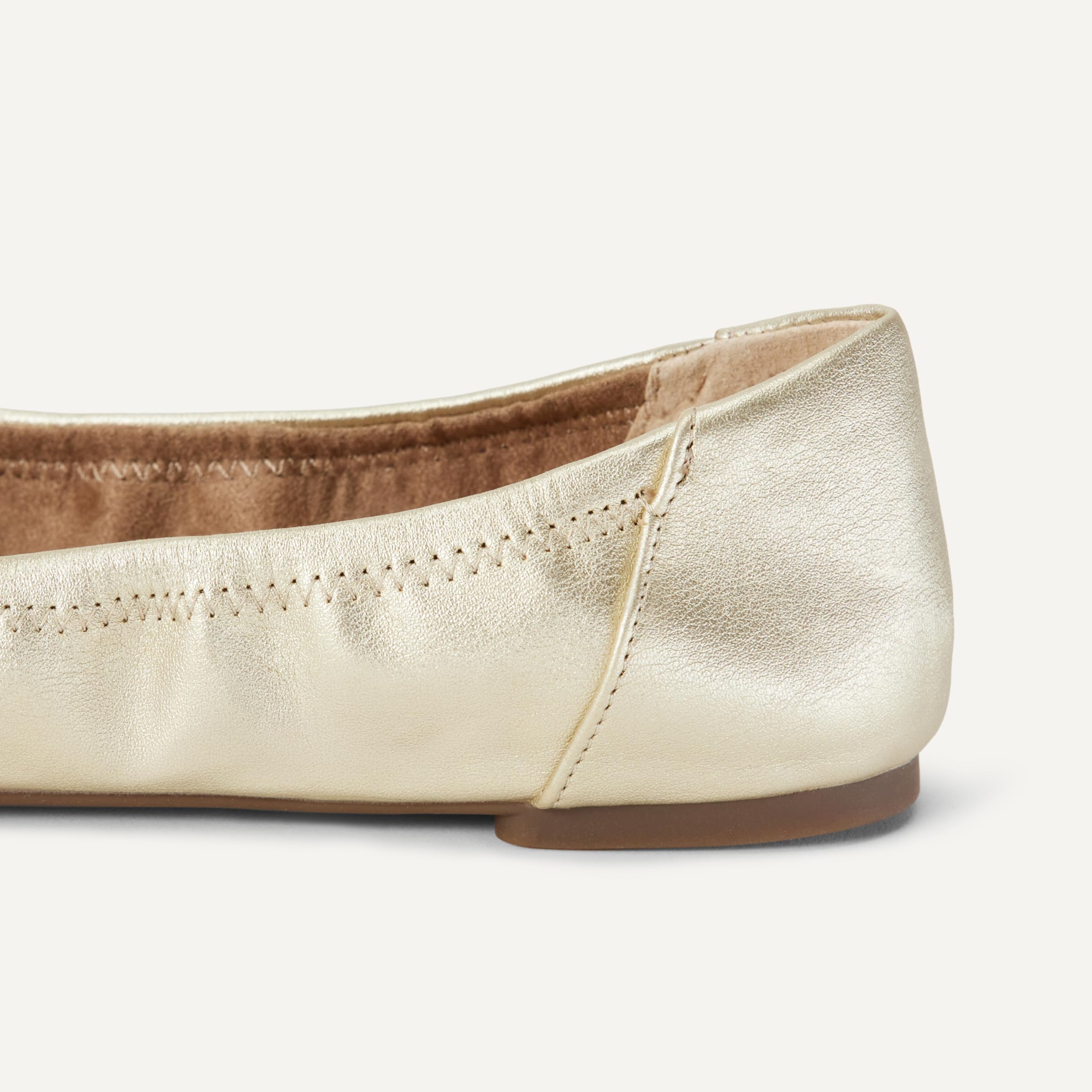 Amazon Essentials Ballerine Belice Donna, Oro, 42 EU Larga