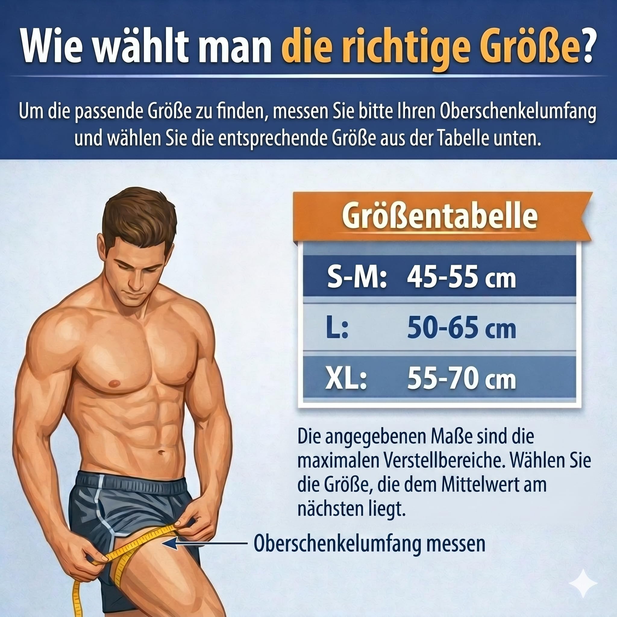 Knie Immobilisator & Knieschiene 60cm Beinschiene Knie zur Ruhigstellung (0 Grad) - Medizinprodukt aus der EU - 3-teilige Knieorthese mit 4 Schienen zur Stabilisierung nach OP oder Verletzung (S-M)