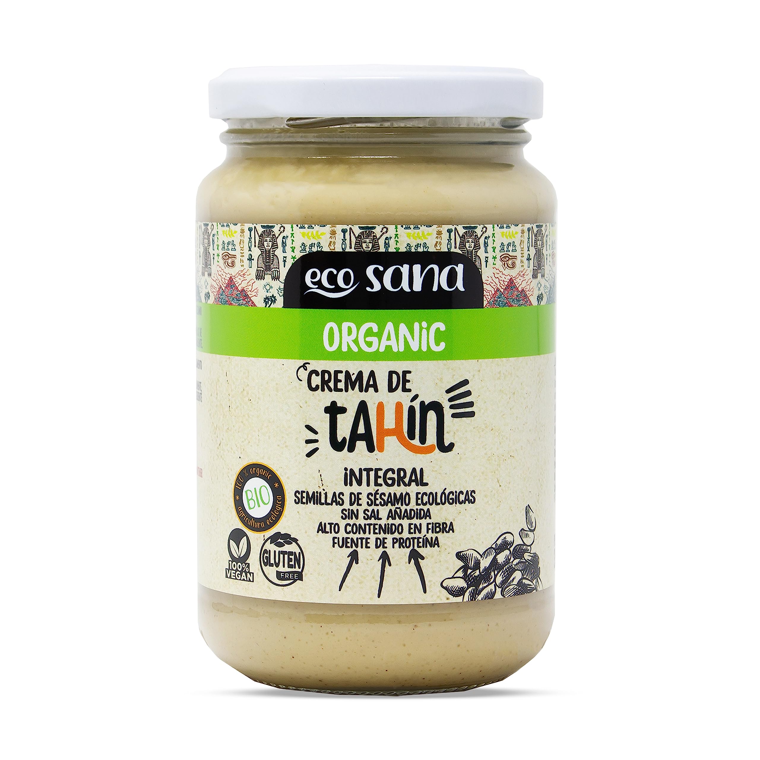 Ecosana TAHÍN Certificado Bio by DRASANVI - Vegano - SIN Gluten - 350g
