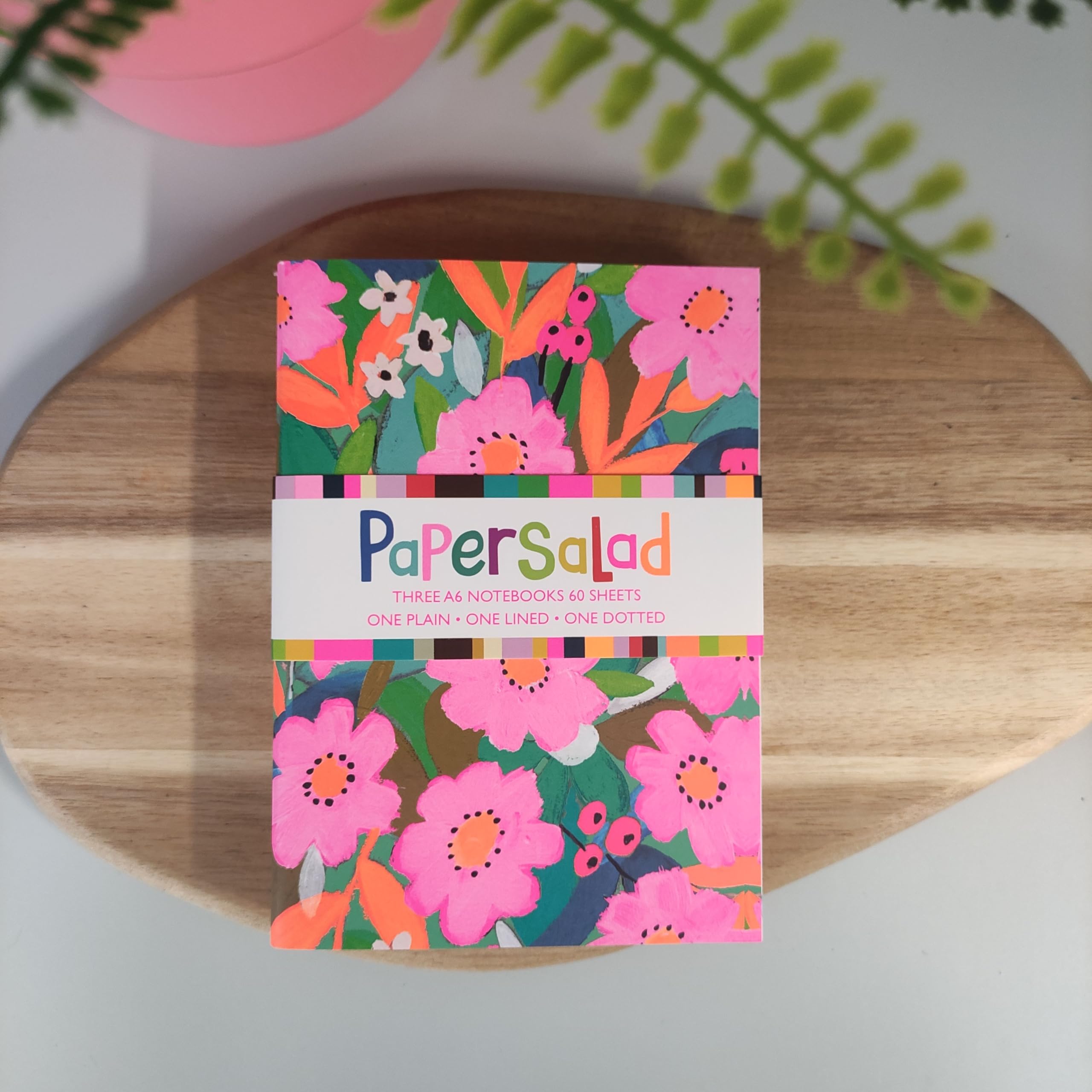 The Great British Card Company Paper Salad - Three A6 Notebooks - PSS0005 - Image 2