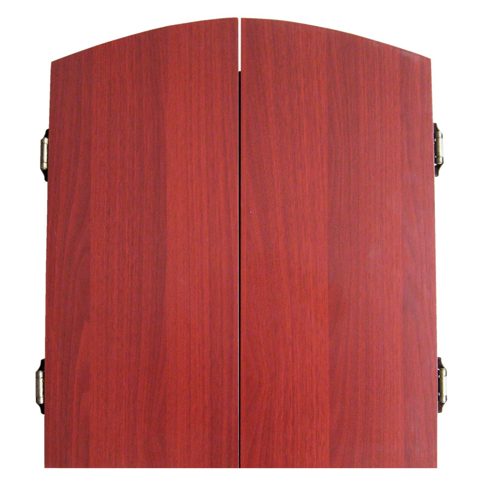 Triumph Sports Round Top Bristle Dartboard Wood Cabinet Set