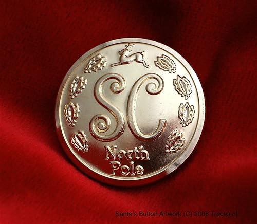 Miniatura 2 de Botón de Papá Noel