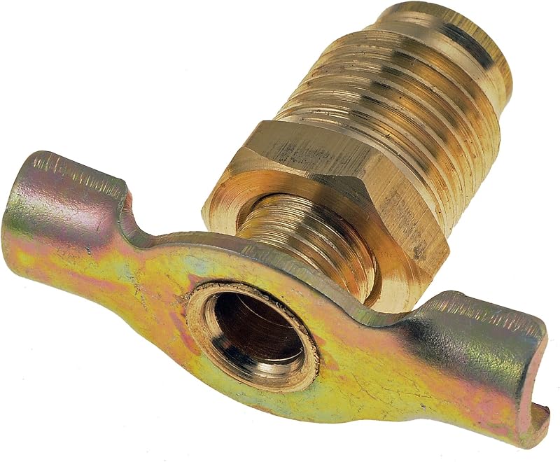 Torneira de dreno do radiador Dorman 61104 em latão com rosca 1/4 in NPT – 1 unidade