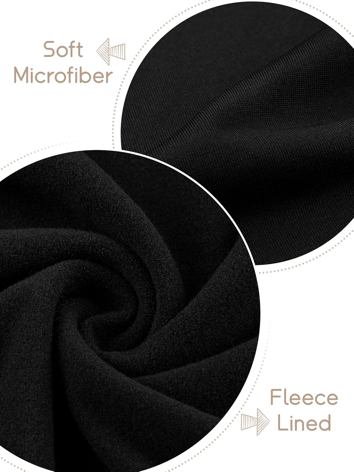 VZV Girls Thermal Underwear Set Thermal Underwear for Kids Fleece Lined Long Johns Kids Base Layer Top and Bottom for Winter - Image 2