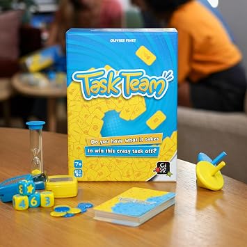 GIGAMIC Task Team - Compete in a Crazy Task-Off | Party Game for Adults and Families | Ages 7+ | 3 to 18 Players | Start Playing in 60 Seconds!