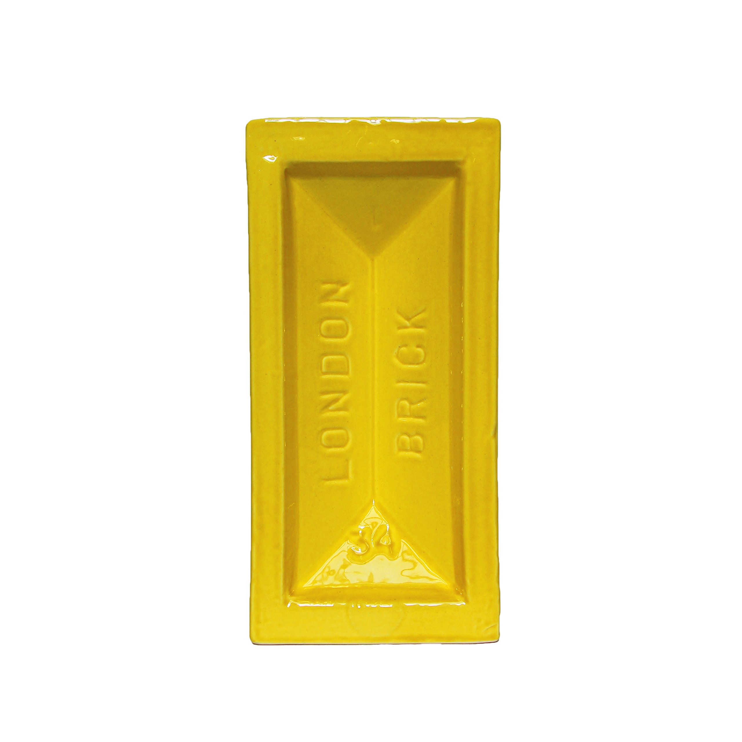 Stolen Form Yellow London Ceramic Brick Vase