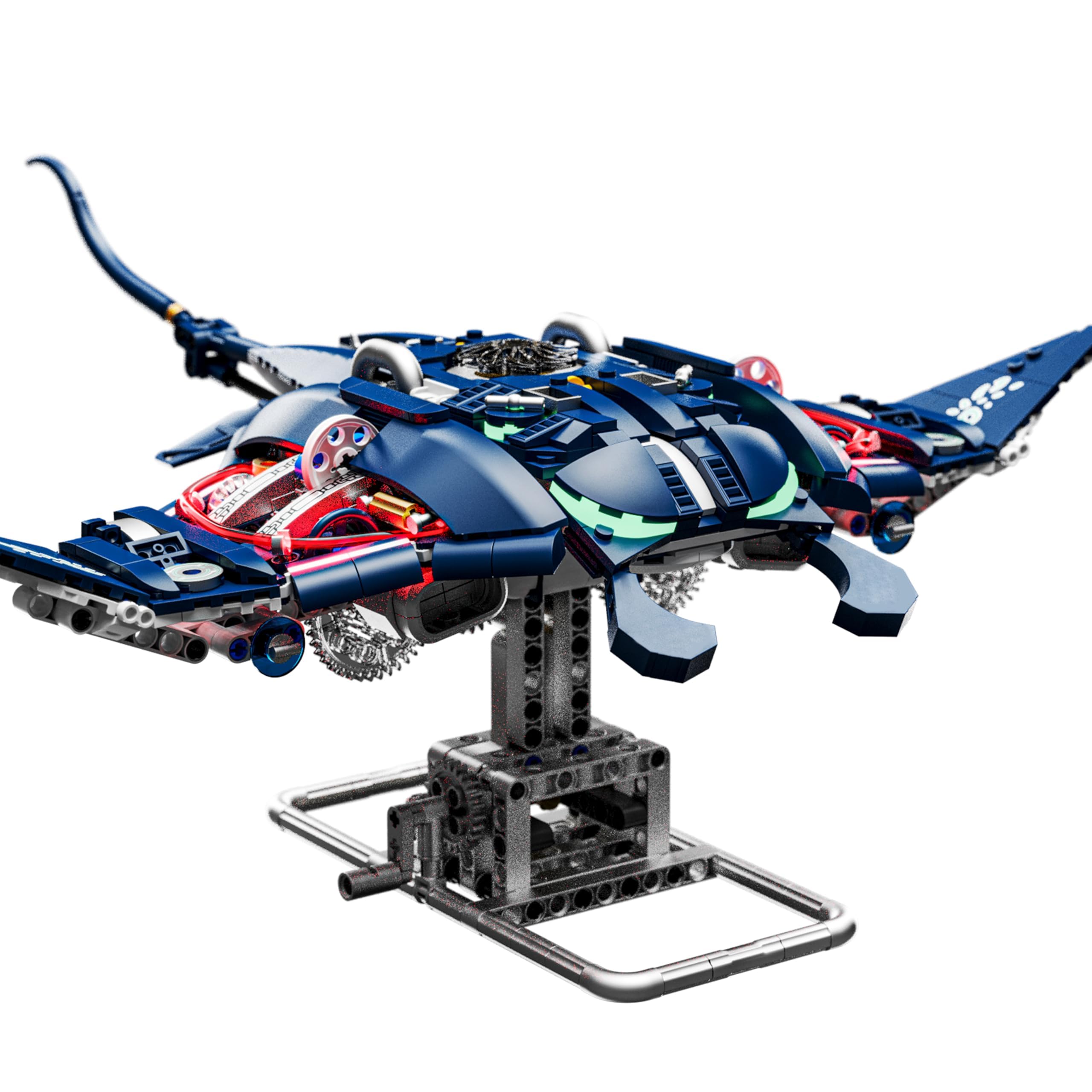 Amazon | 動くヒレとライト付きメカニカルマンタ組み立てキット、966