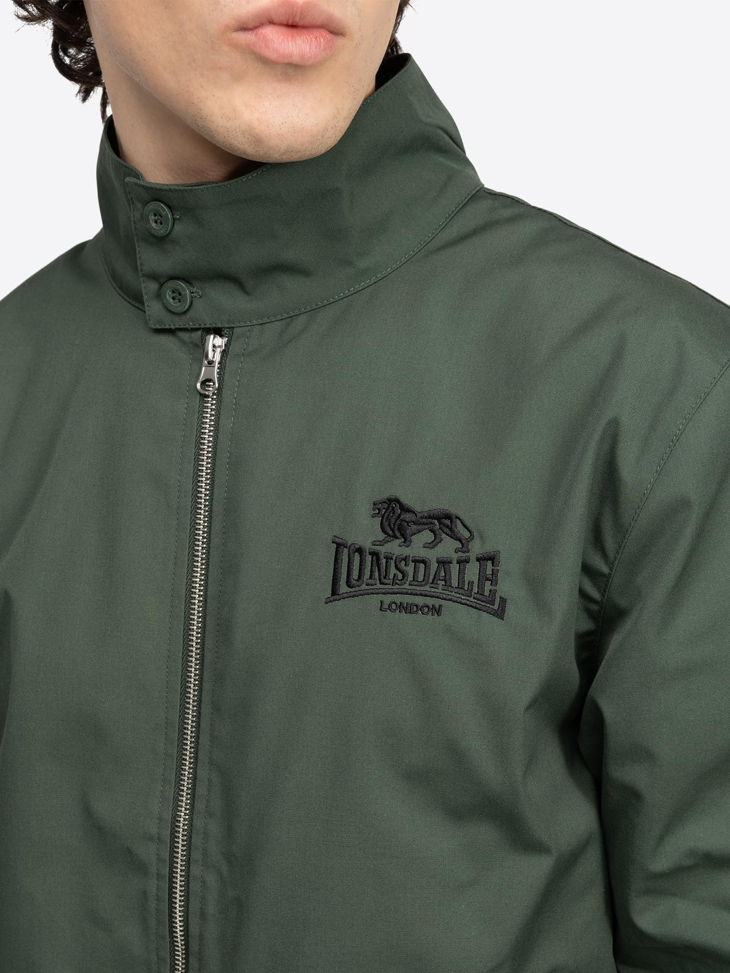 Lonsdale Bluzka Mężczyźni Herren Jacke Schmale Passform Classic