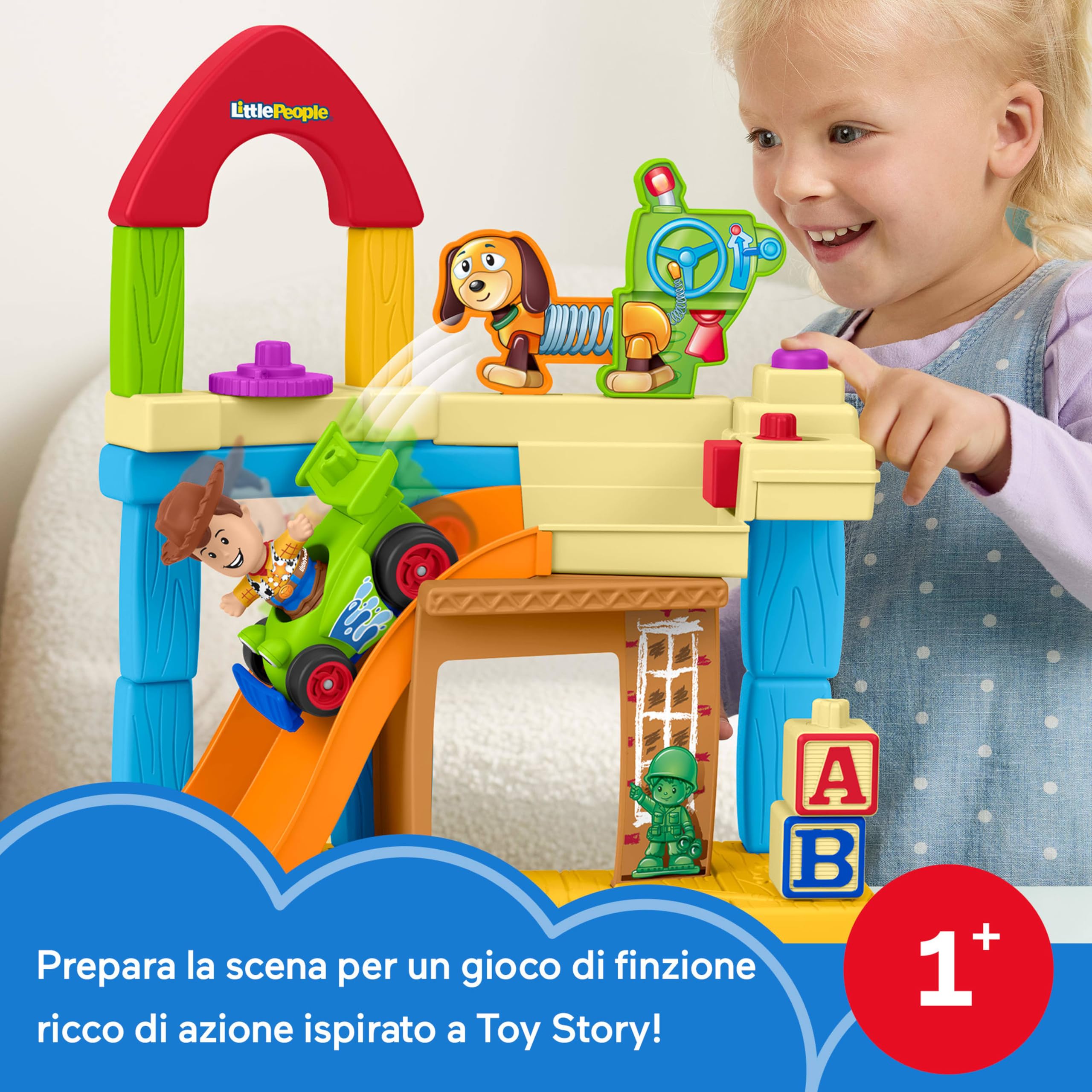 Fisher-Price Little People Disney e Pixar Toy Story La stanza di Andy