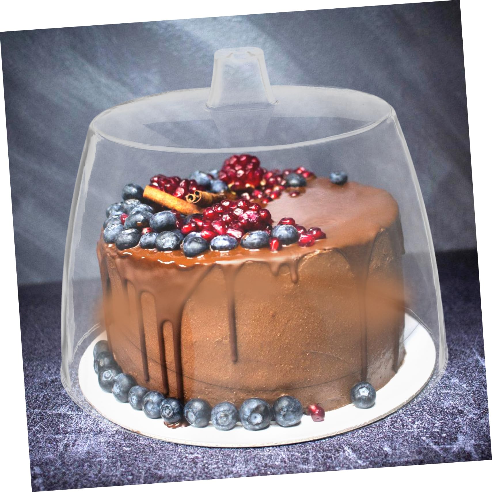 Campana de Comida Transparente Acrílica para Tartas y Postres
