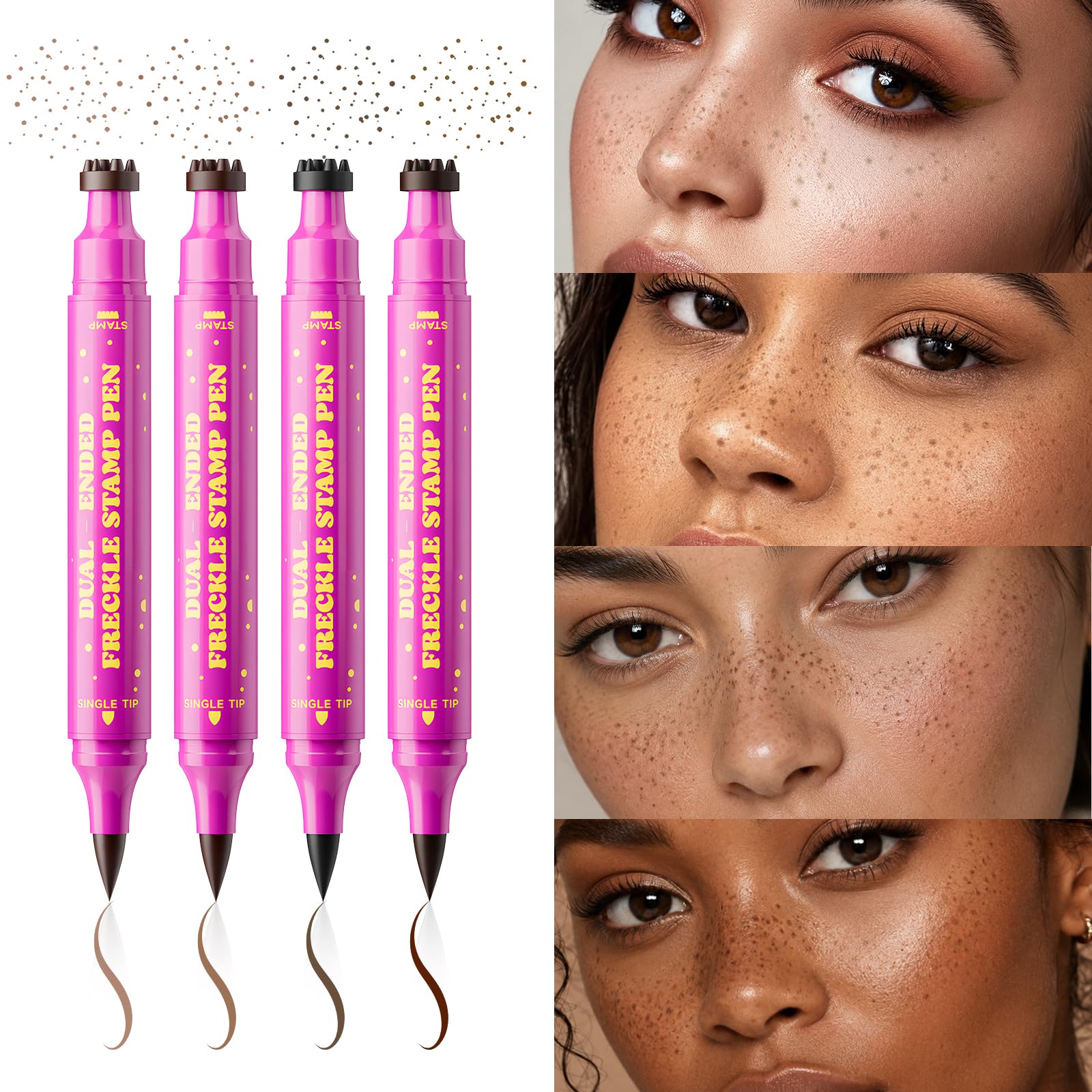 Dual Freckle Stamp Pen - Natural Sun-Kissed Glow -3 Dual Freckle Stamp Pen - Natural Sun-Kissed Glow -3