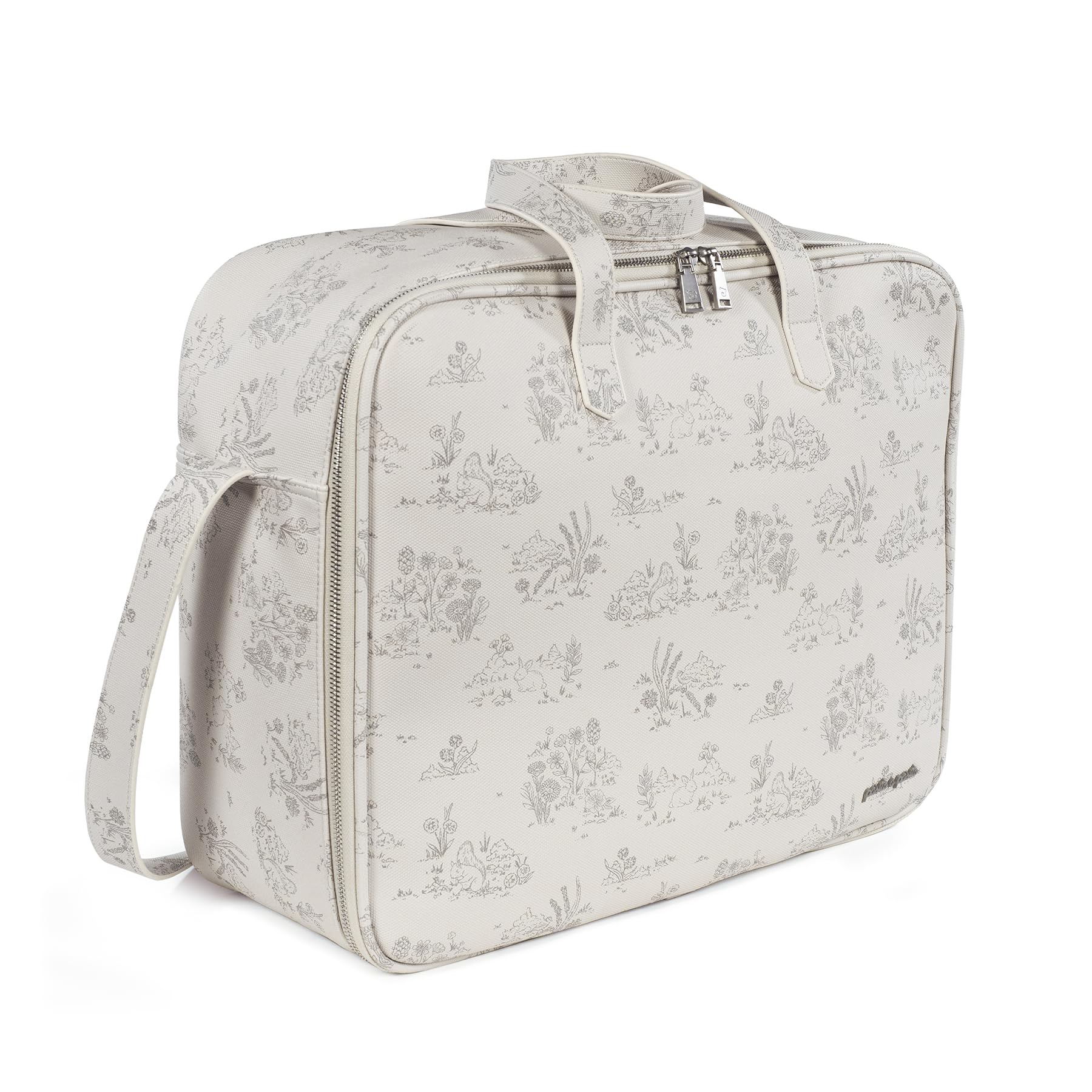 Maleta Toile de Jouy Cream