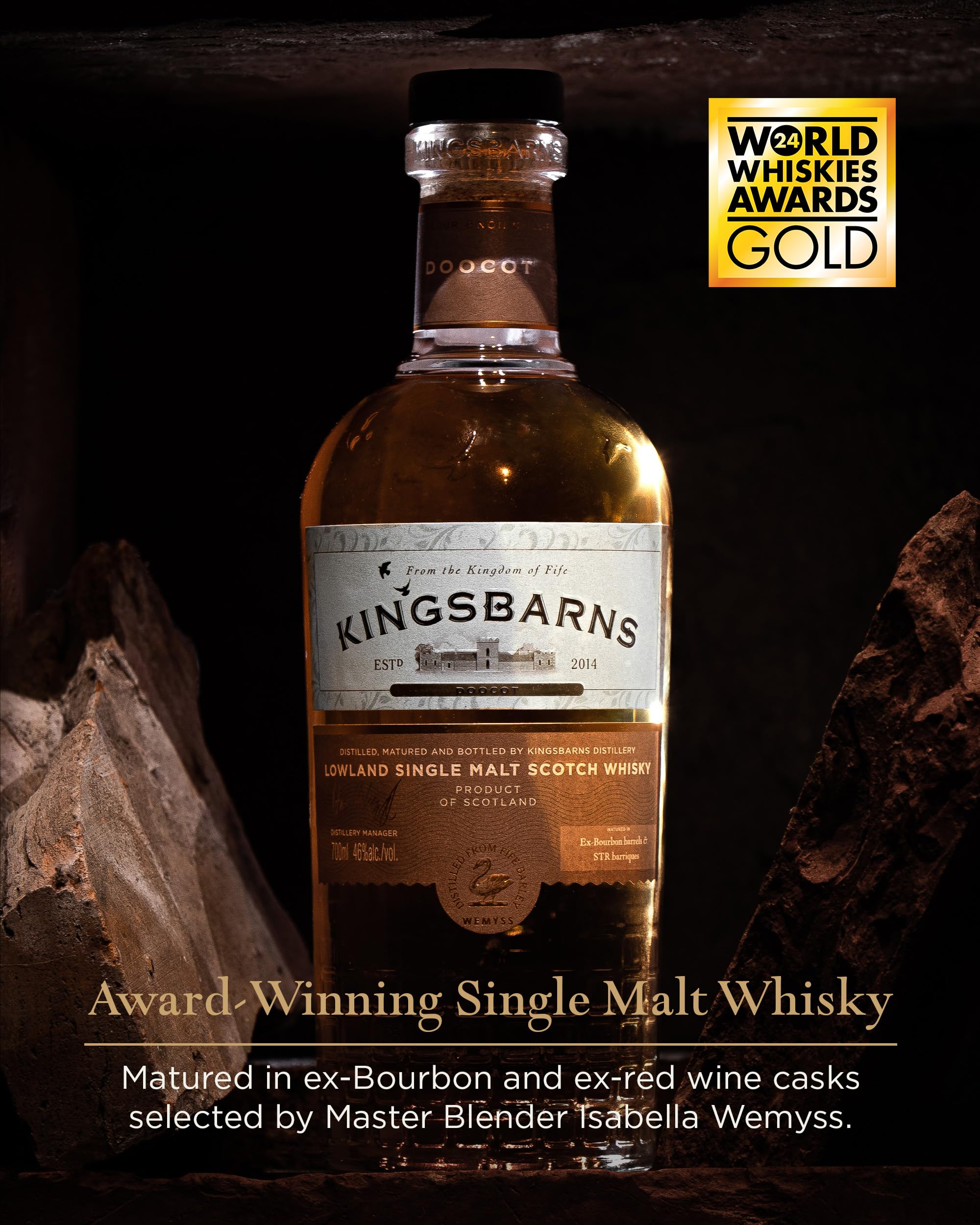 Kingsbarns Lowland Single Malt Scotch Whiskies (Doocot)