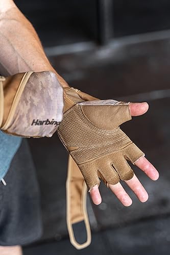 Miniatura 9 de Harbinger Guantes de muñeca Pro 2.0 para levantamiento de pesas, entrenamiento, fitness y entrenamientos de gimnasio con soporte de muñeca