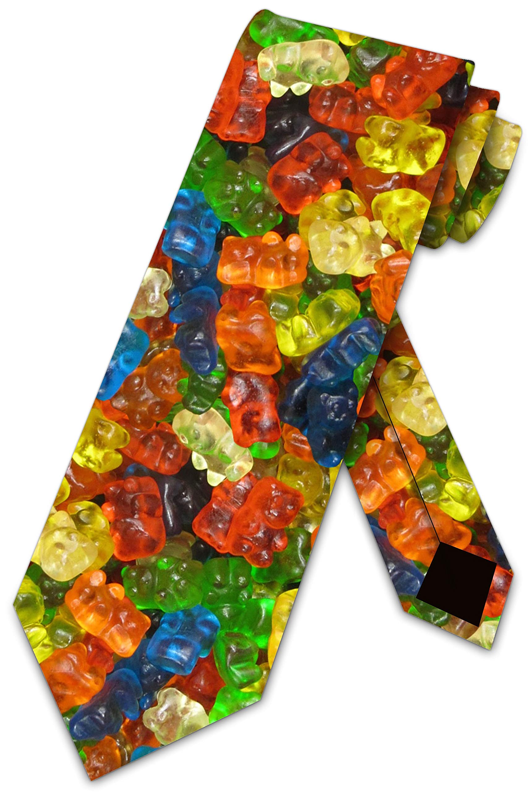 Gummy Bear Ties Mens Candy Mens Neck Tie