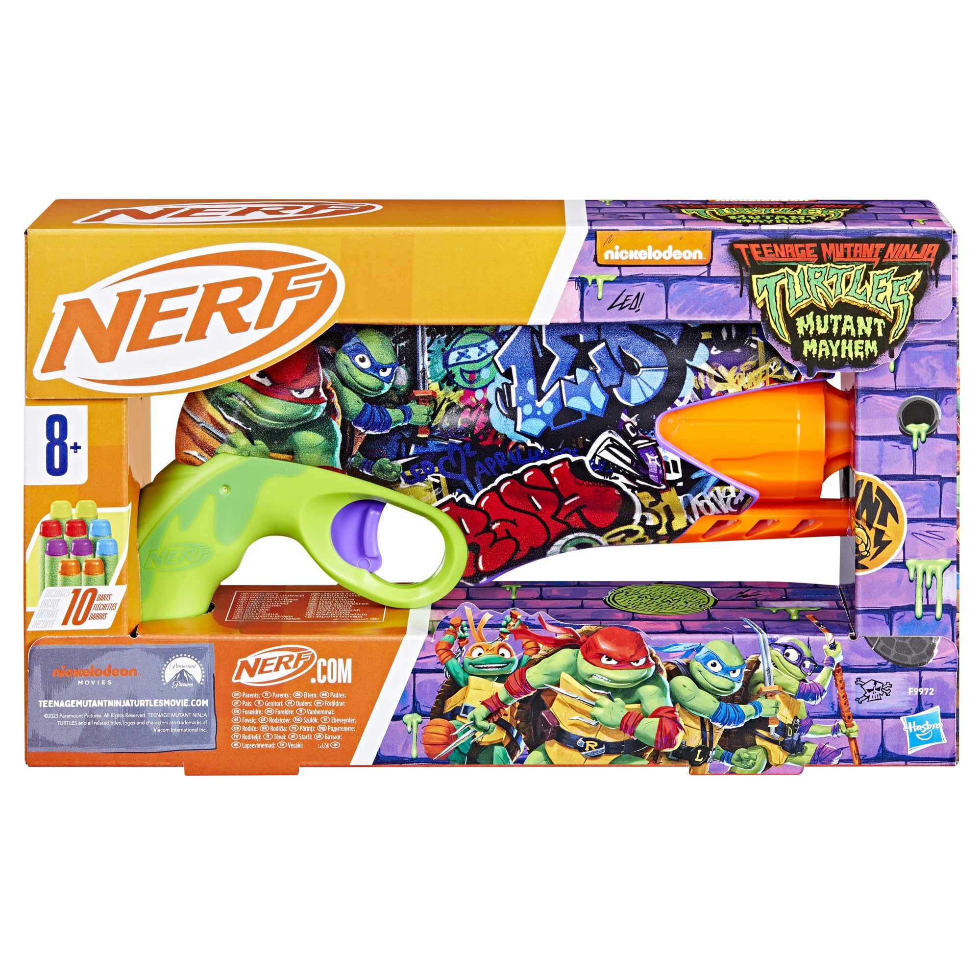 Amazon.com: NERF Ink TMNT : Toys & Games