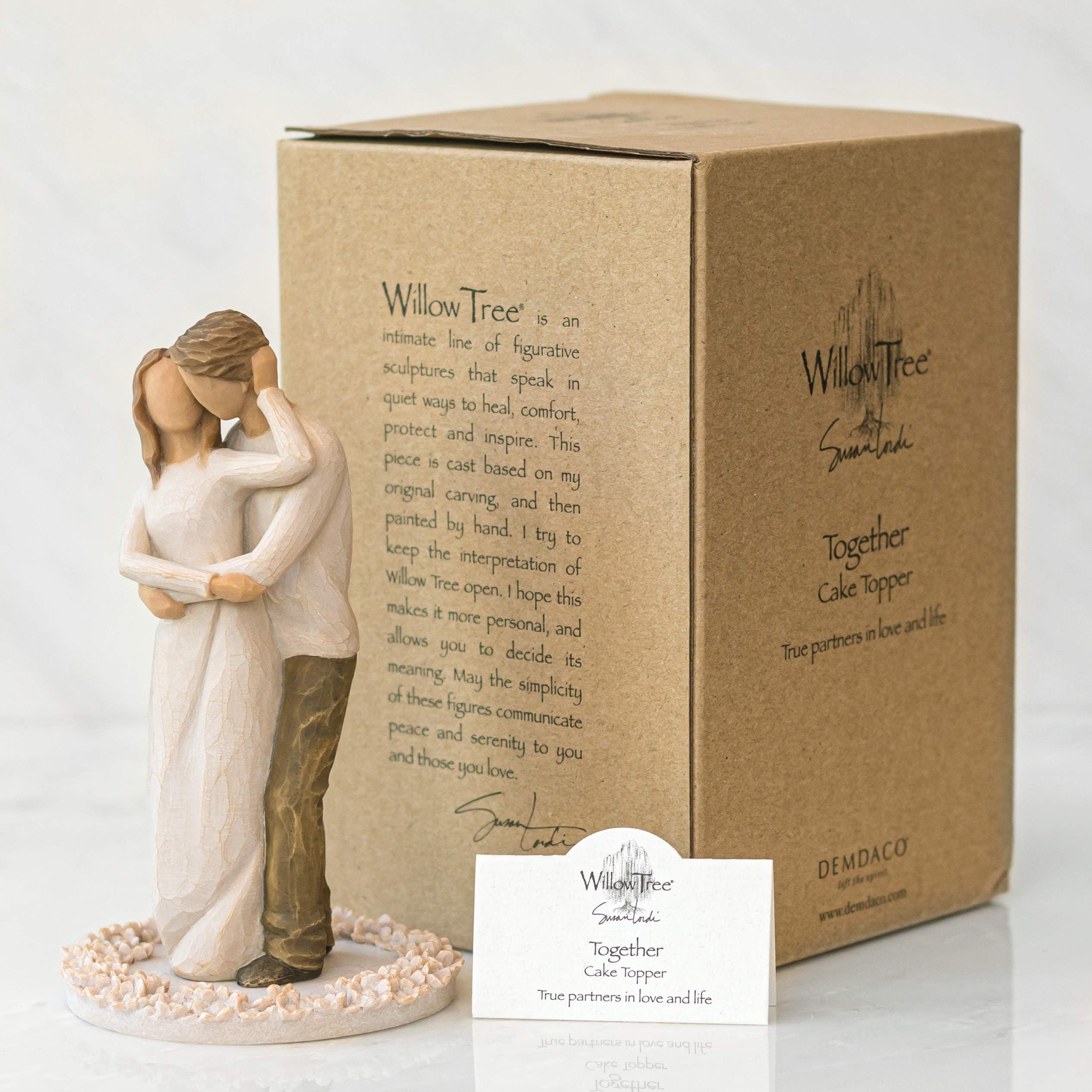 Willow Tree Figura de Hombre y Mujer Enamorados, Enesco