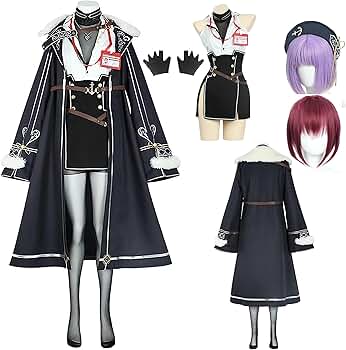 宝鐘マリン ホロライブ コスプレ衣装 社長服 ウィッグ付き allseasonfashion_coslf3804