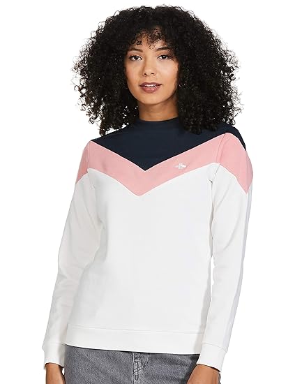 by Red Tape Women Midnight Blue Sweatshirt (Mws0034-M_ Midnight Blue_M)