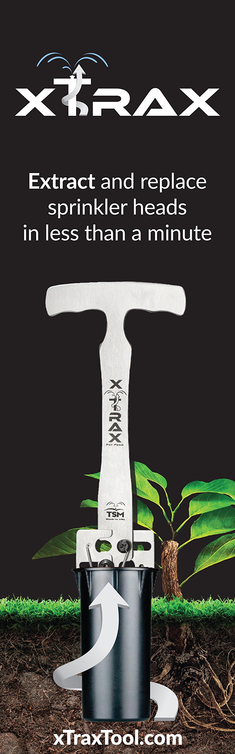 Amazon.co.jp: TSM, Inc. xTrax - スプリンクラーの取り外しと修理が