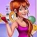 Gioco di fitness per ragazze grasse e adatte per il liceo sportivo