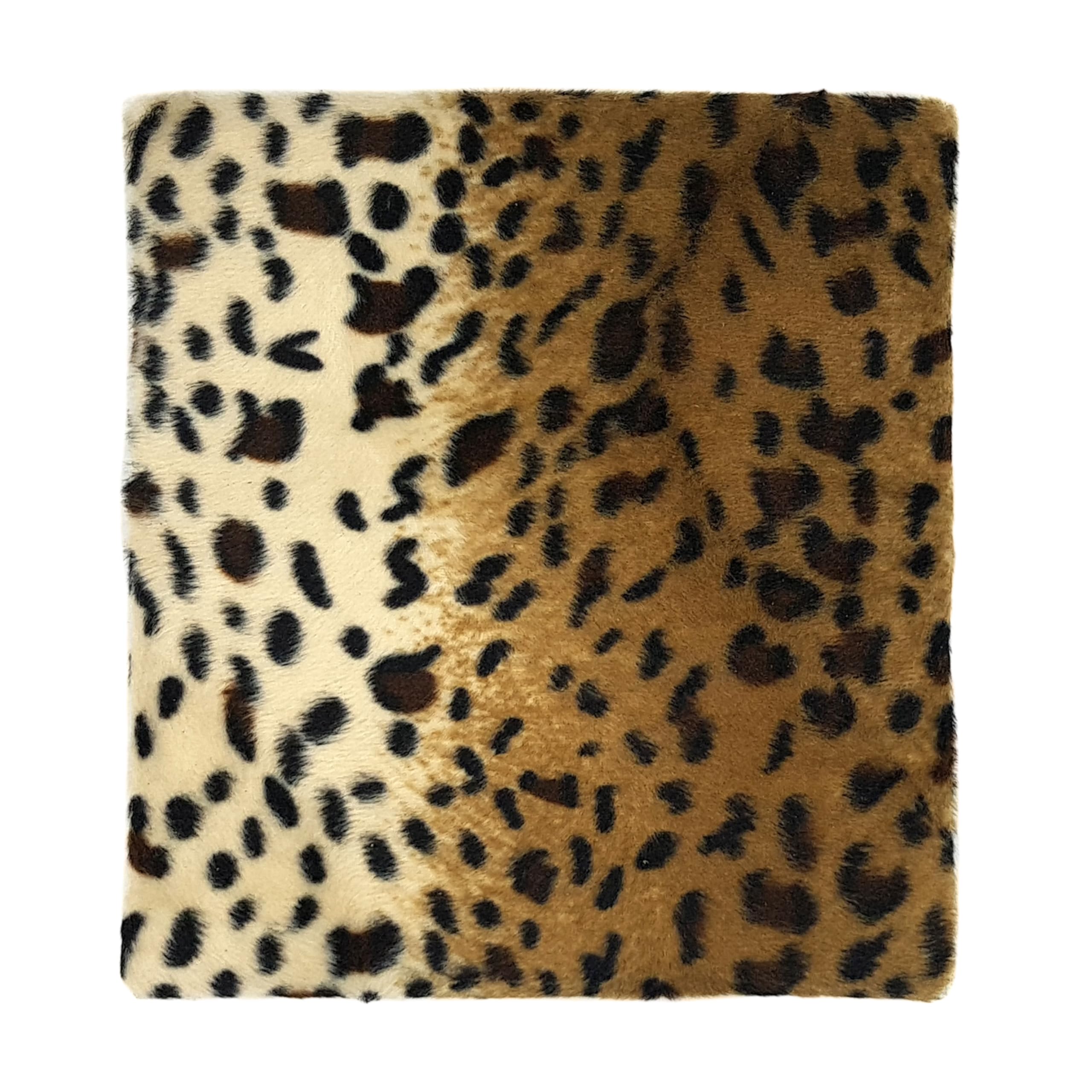 Plan B, Zigarettenetui Tabak Rollen, Yolo 05, 16 x 8,50 cm, 50 g, mit Eva-Gummi Tasche, Leopardenmuste, Damen, Kurzhaar-Gewebe (Animal Print)