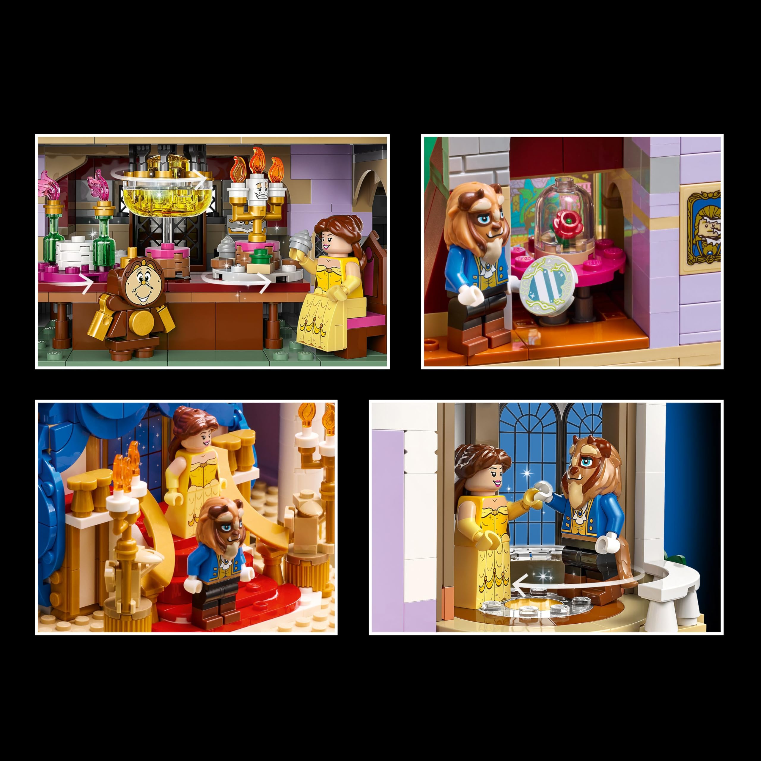 LEGO Disney Princess Castelo de a Bela e a Fera 43263 | Amazon.com.br