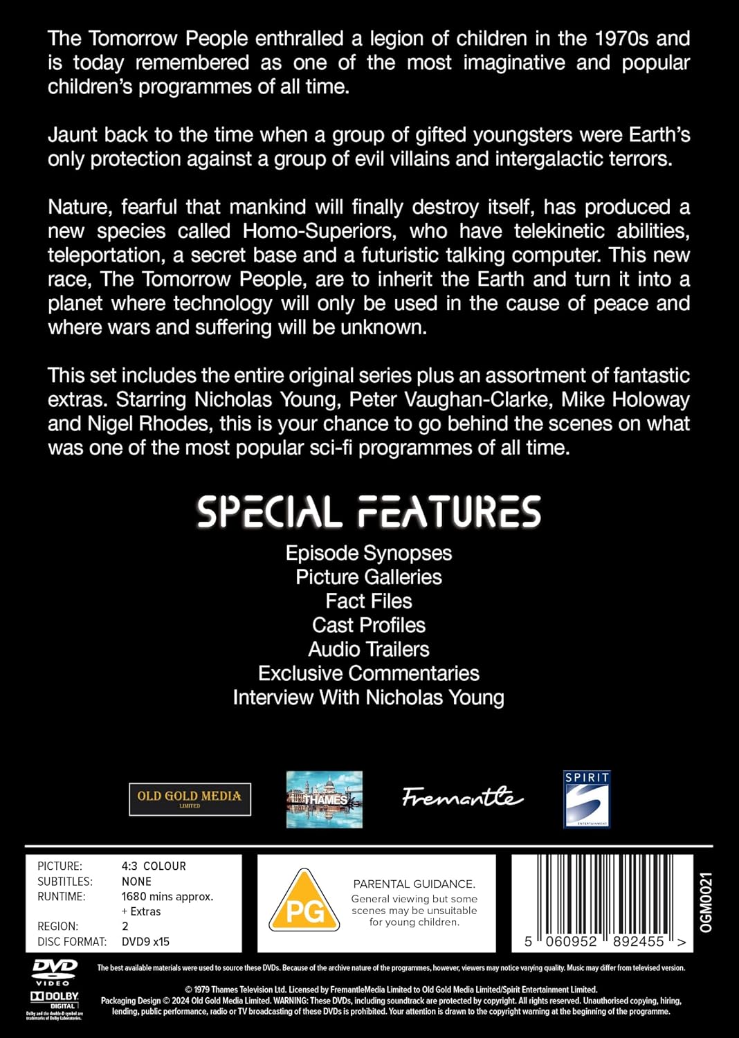 The Tomorrow People: The Complete Series [DVD]