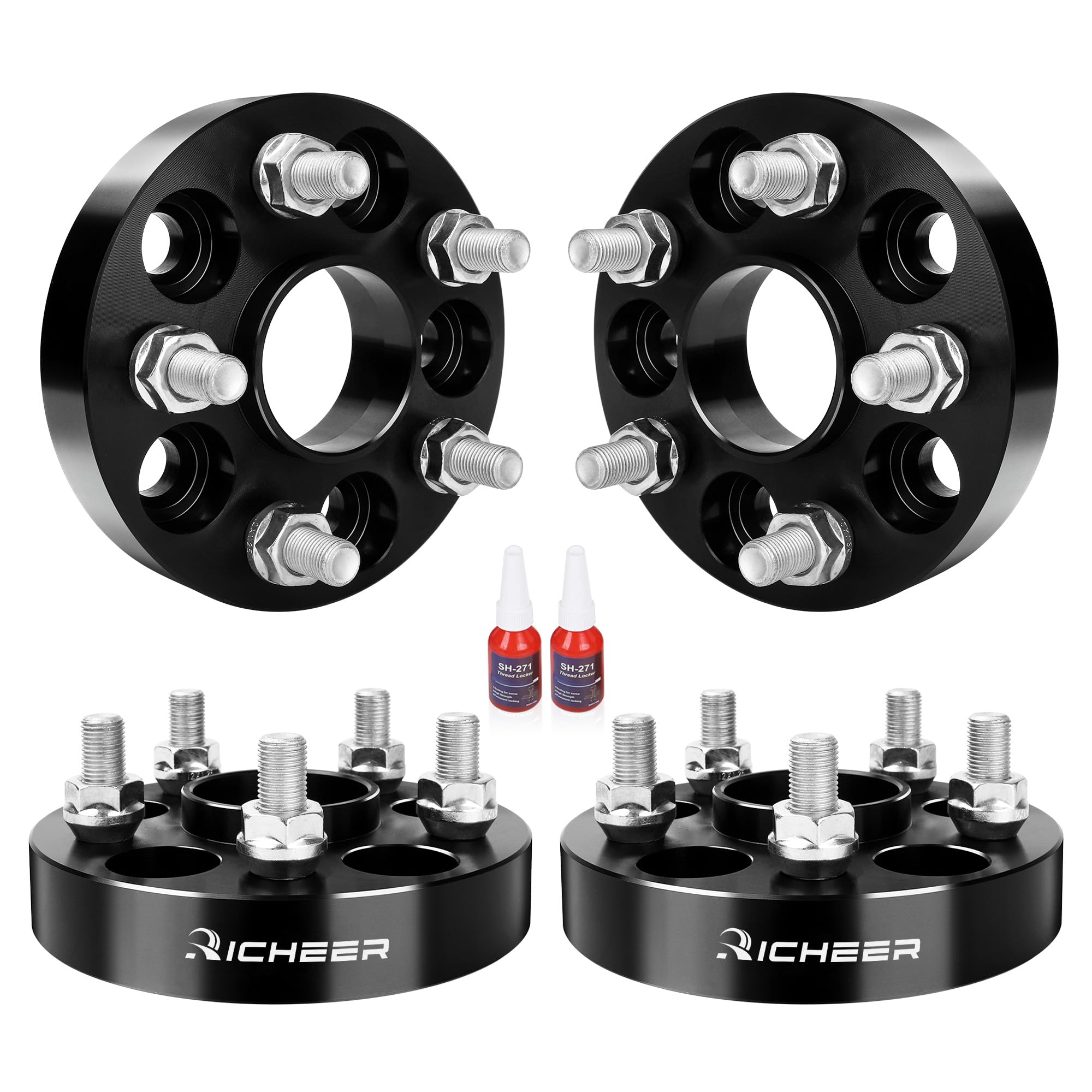 YHTAUTO 5x4.5 Hub Centric Wheel Spacers 20mm Fits Nigeria - View #11