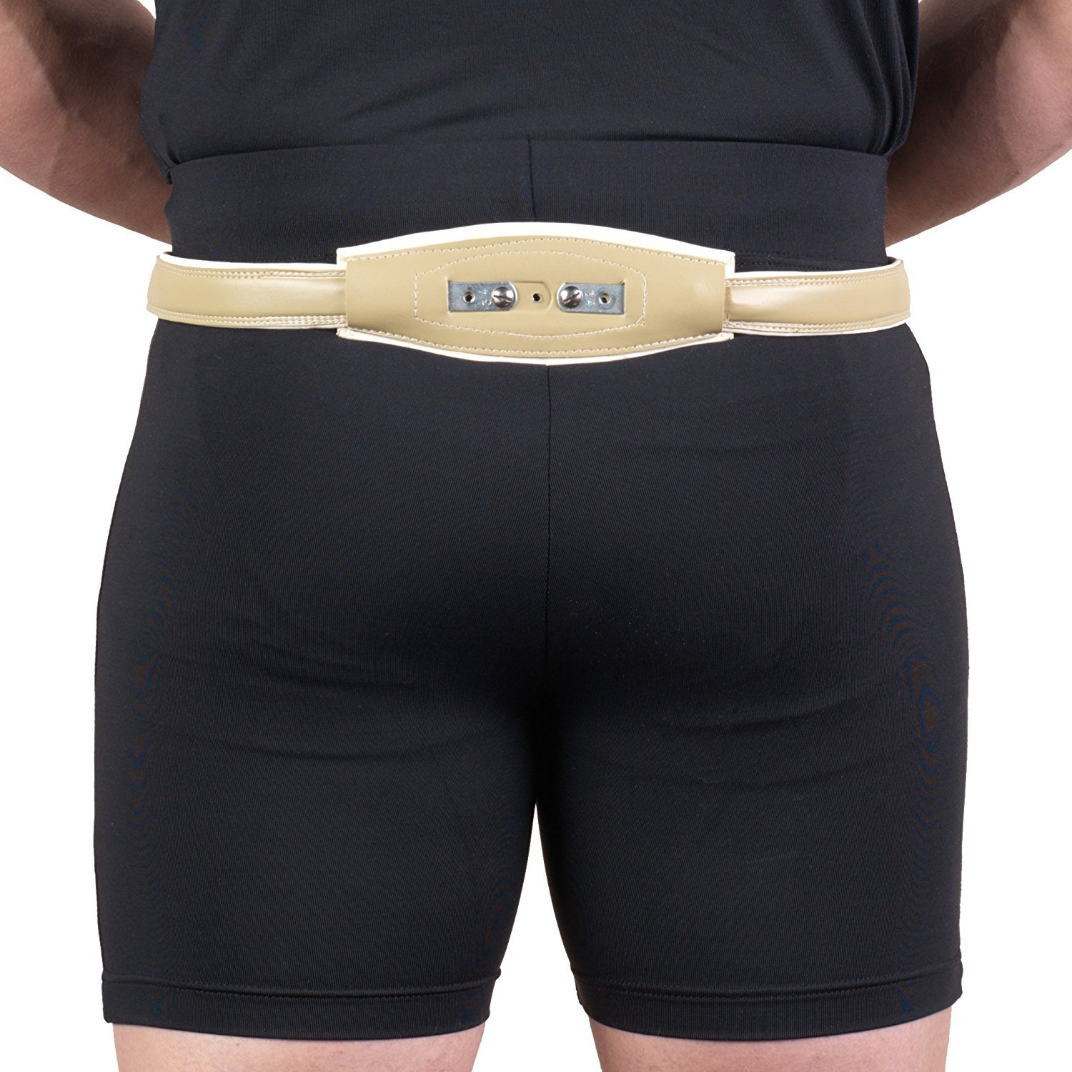 Truform-OTC Double Spring Hernia Truss with Inguinal Pad, Back Pad, Adjustable, 40 Inch Hip