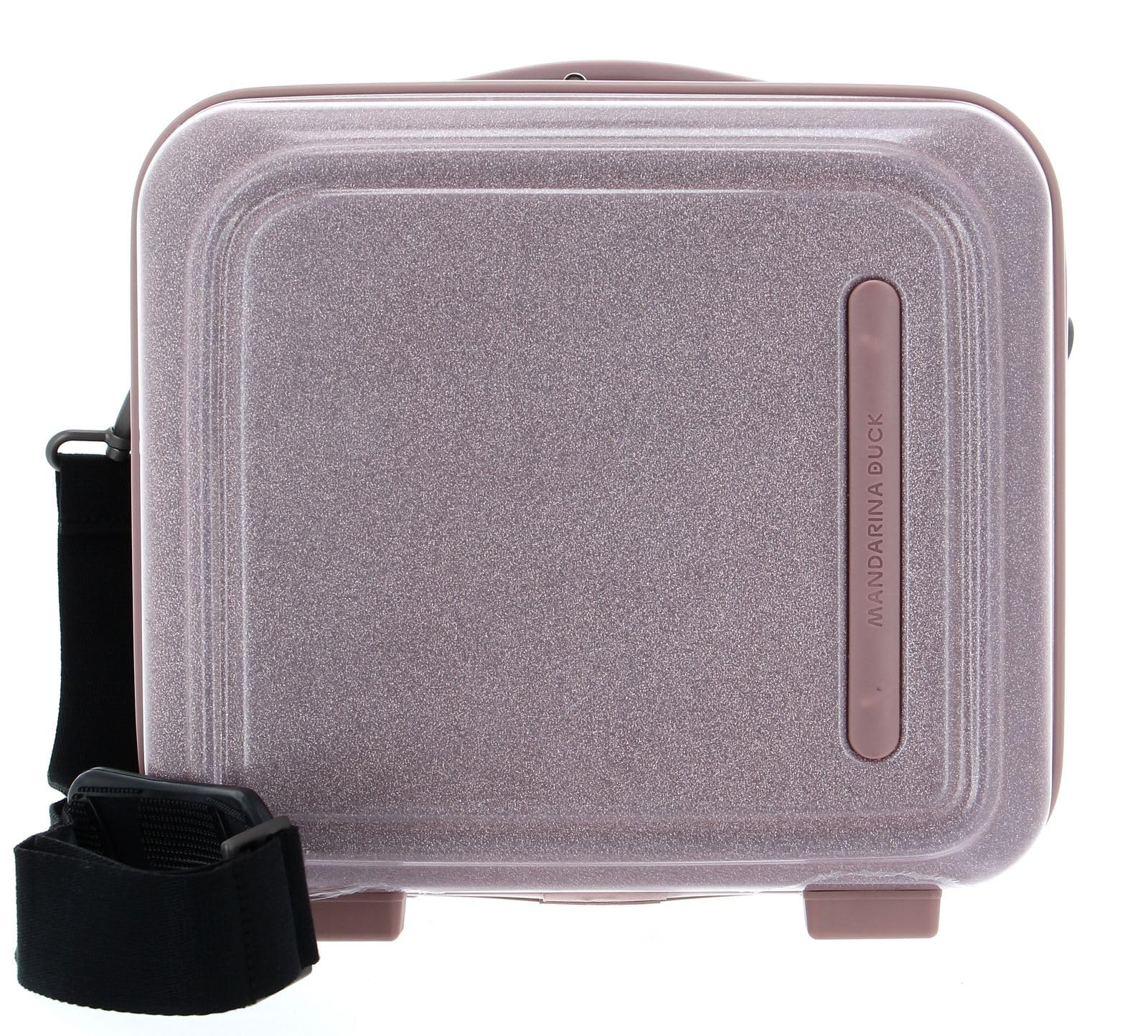 Logoduck + Glitter Beauty Case, Glitter Rose, Logoduck + Glitter