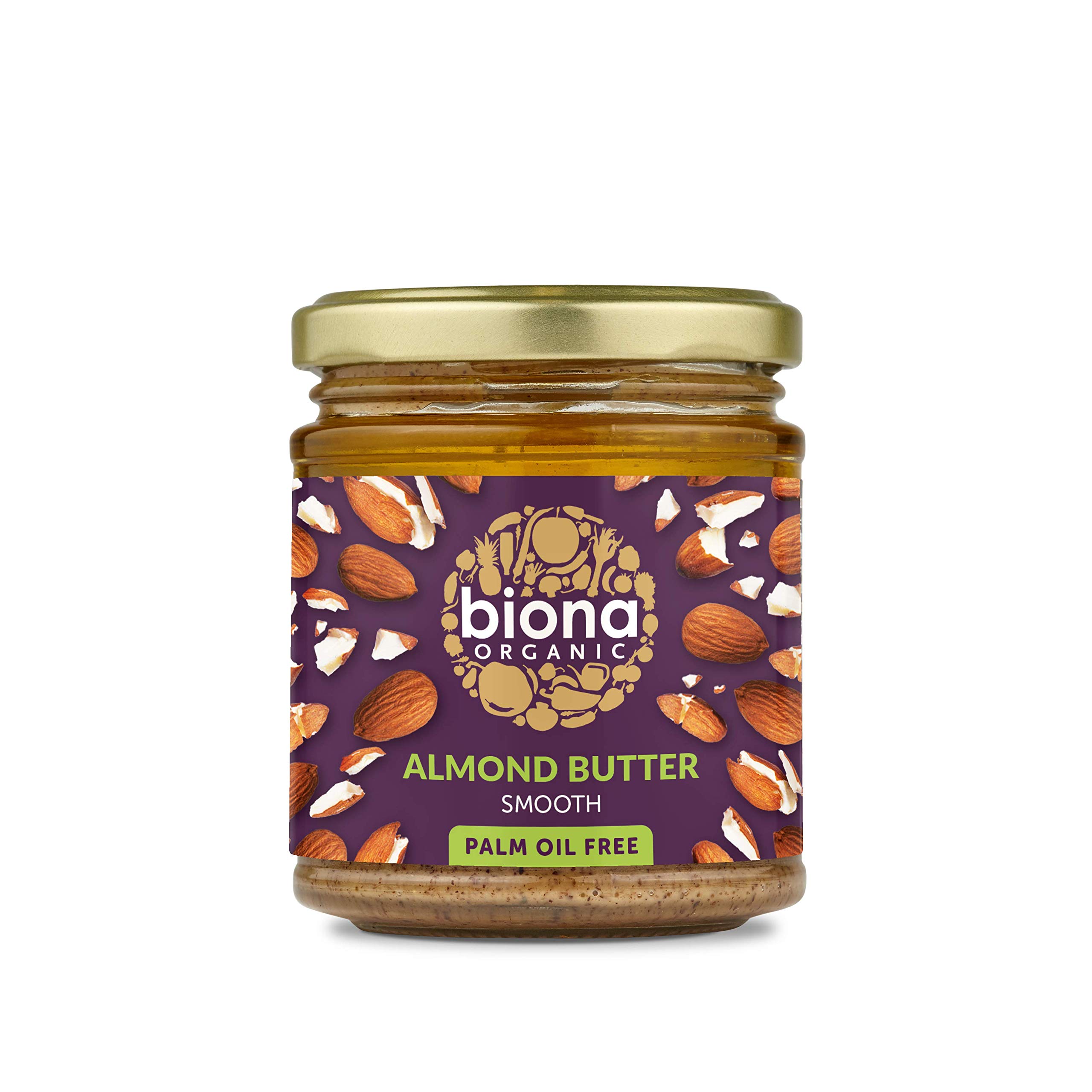 Biona Organic Almond Butter 170g x 5 (Pack of 5)