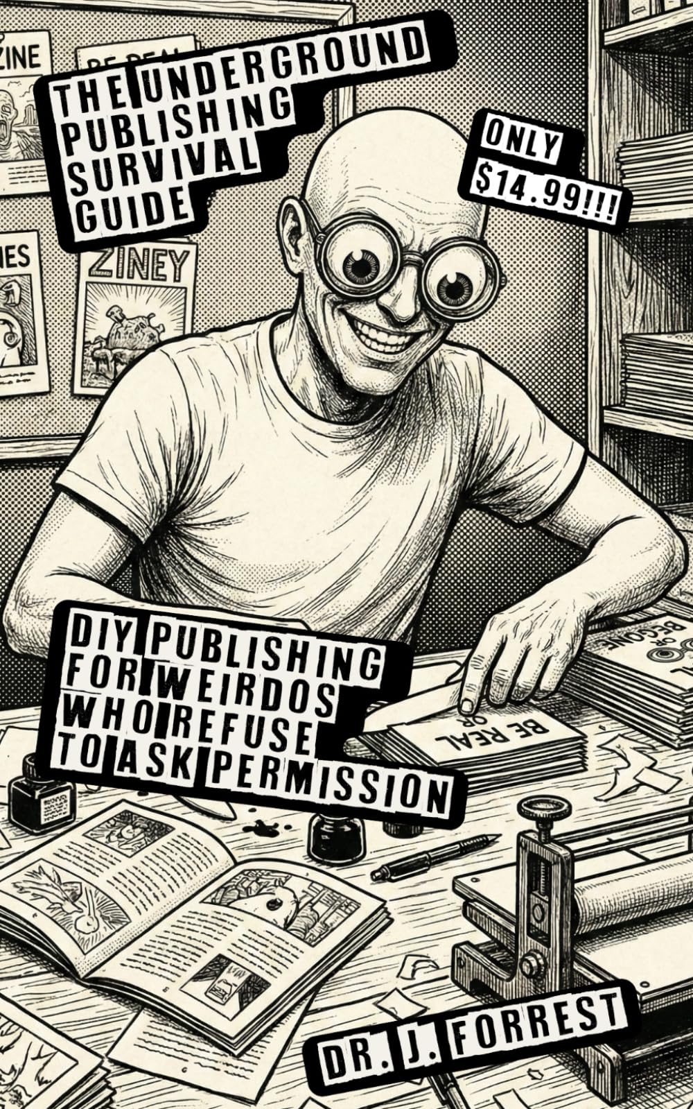 THE UNDERGROUND PUBLISHING SURVIVAL GUIDE: DIY Publishing for Weirdos Who Refuse to Ask Permission