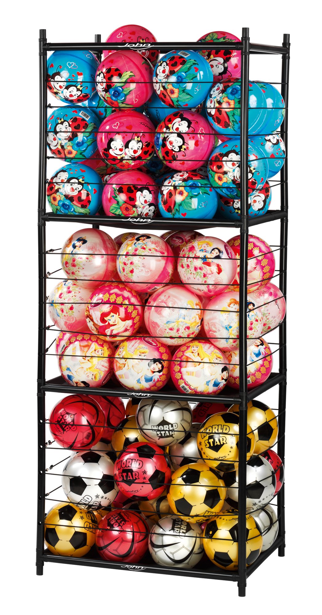 John 50049 - Ballständer leer 3-stöckig, ca. 80 x 60 x 200 cm