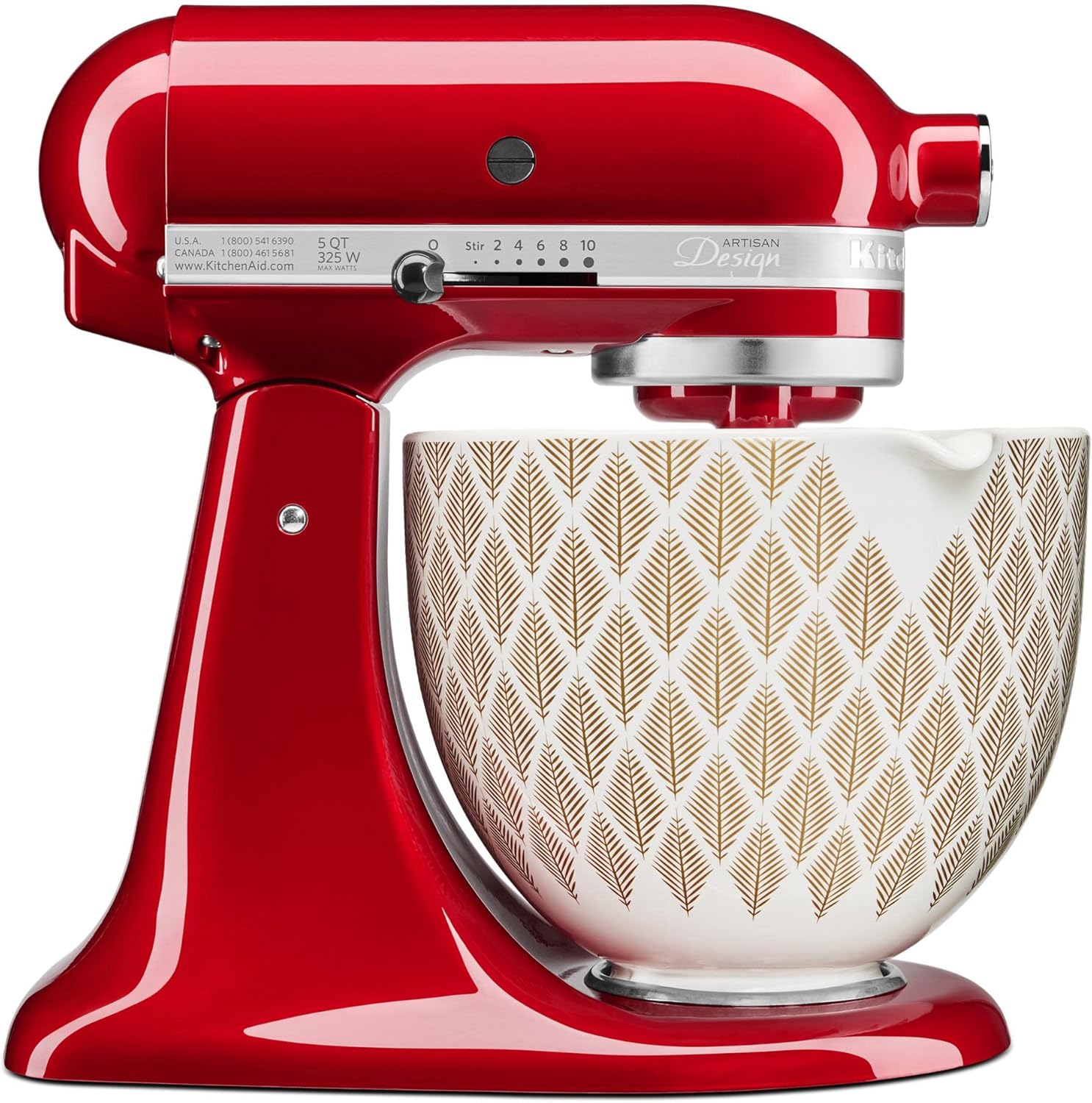 KitchenAid KSM2CB5PGC 5 Quart Stand Mixer Bowl, Gold