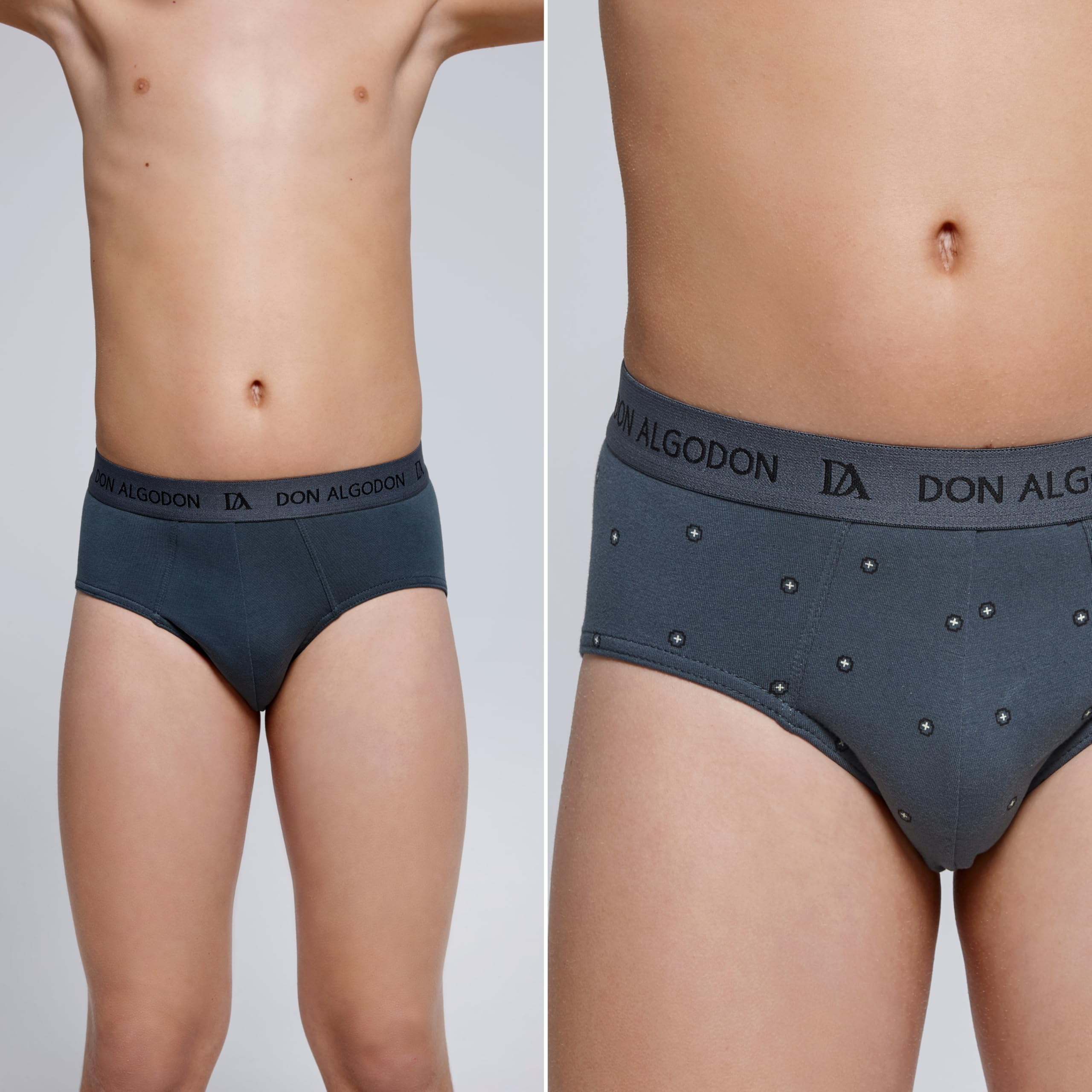 DON ALGODON | Pack 6 Slips niño Calidad y suavidad excepcionales