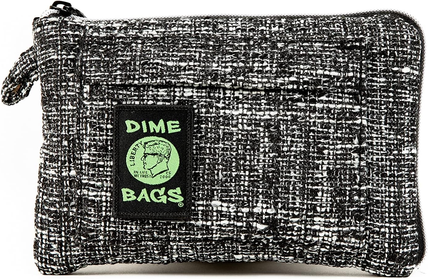 DIME BAGS パッド入りポーチ ソフトパッド入りインテリア | ガラス用保護ポーチ 取り外し可能なポリバッグ付き(8インチ、ス