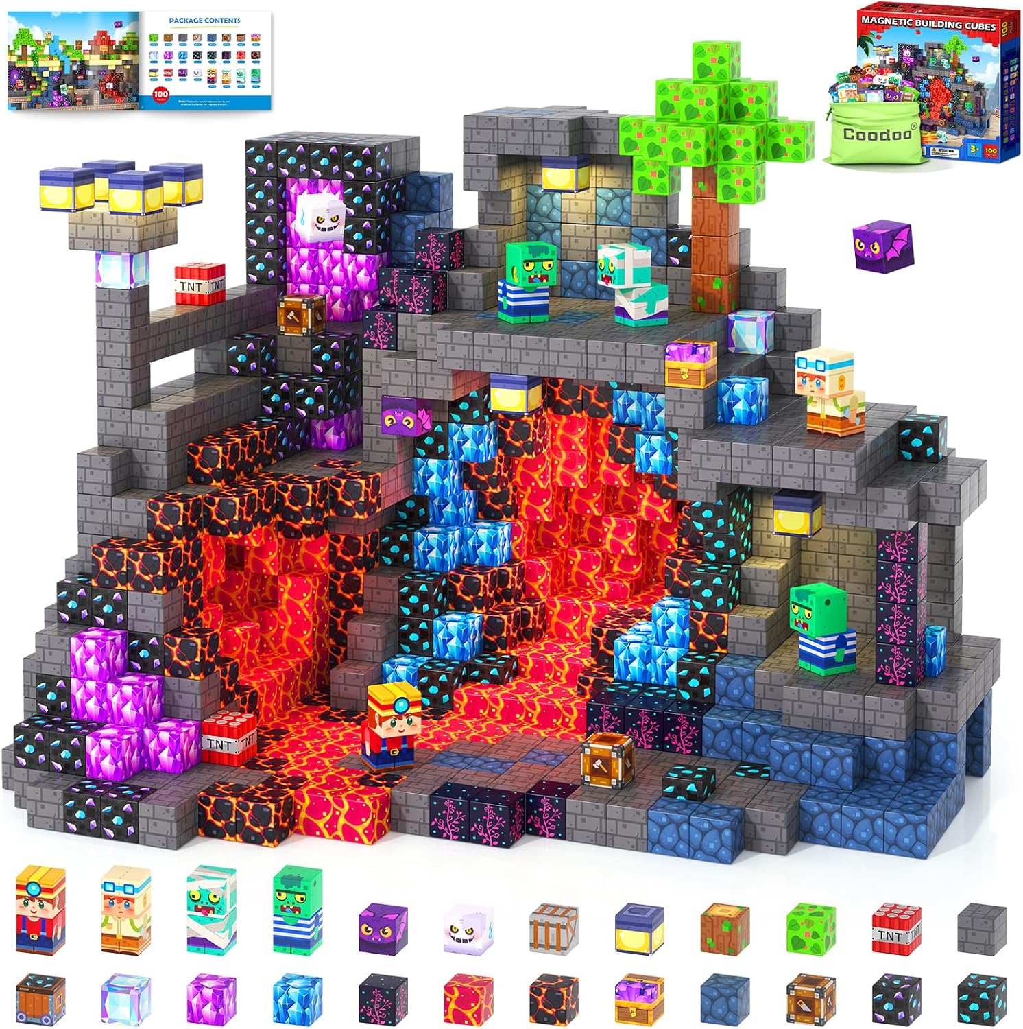 Unlock Creativity with Coodoo Magnetic Blocks: The Perfect STEM Gift for Kids!