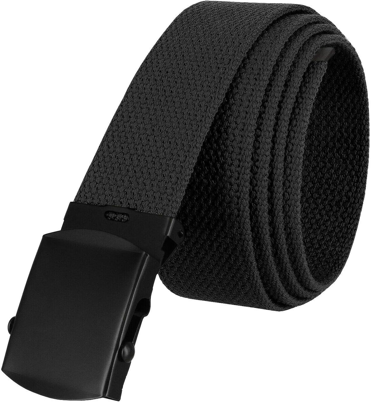 Military Belt Canvas Belt Web Belt Non Leather Belt One Size fits all, 1-1/2"(38mm) Wide