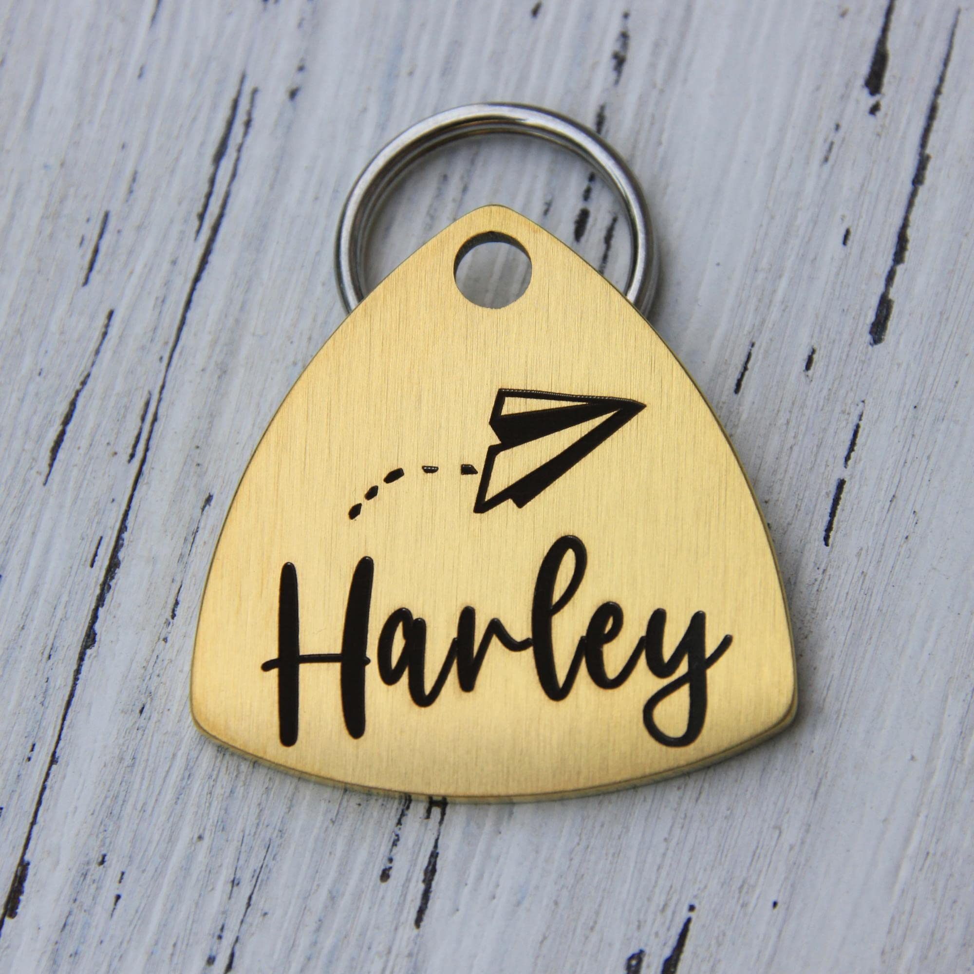 Personalisiertes Hundemarke – Gravierter Anhänger Für Halsband, Aus Edelstahl, Mit Name & Telefonnummer, Inkl. Ringe