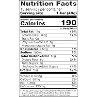 Vista 2 de Nature Valley Barras de granola, chocolate amargo con mantequilla de maní, sin gluten, 21.3 oz