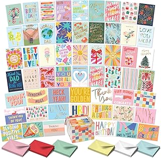S&O 100 Assorted Cards for All Occasions Box Set - All Occas