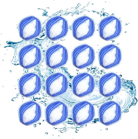 16 Stück Tierhaarentferner Für Waschmaschine - Wiederverwendbare Fusselbälle