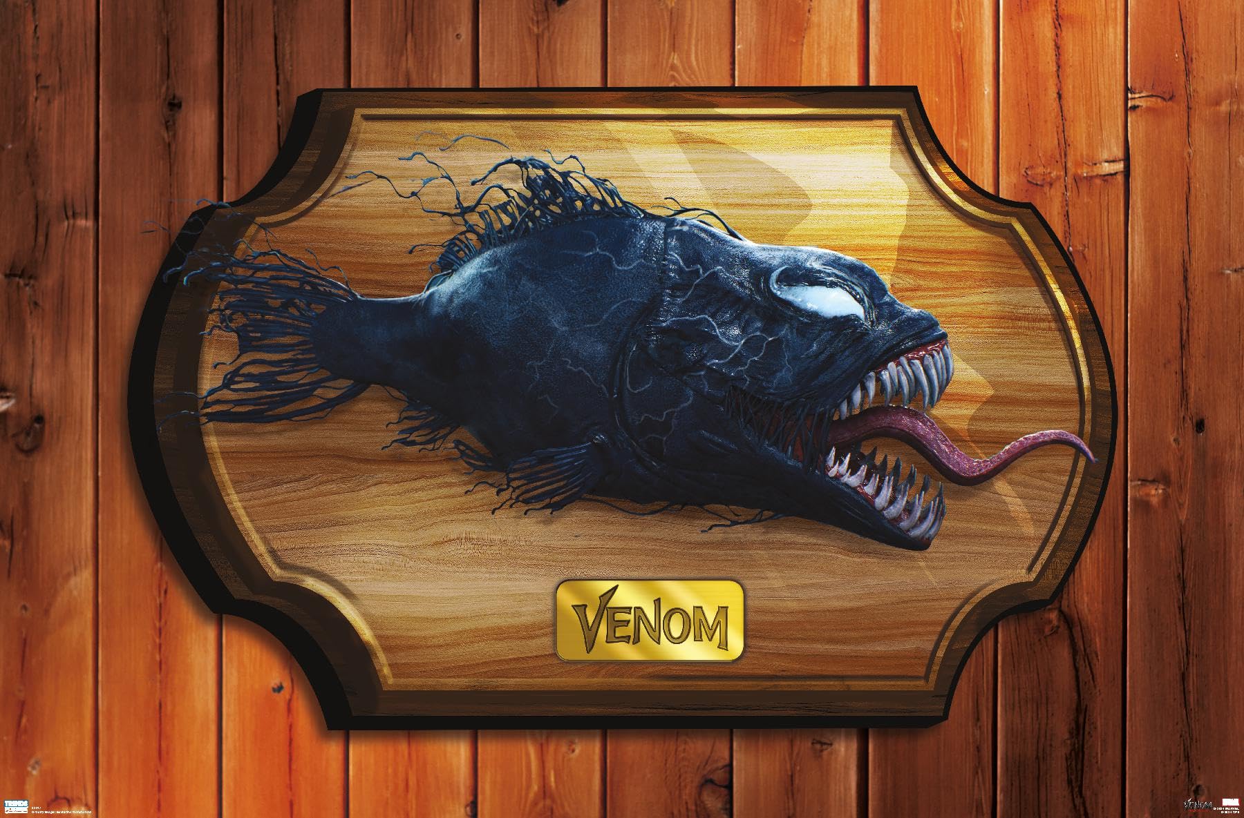 Amazon.com: Marvel Venom: The Last Dance - Symbiote Fish Plaque