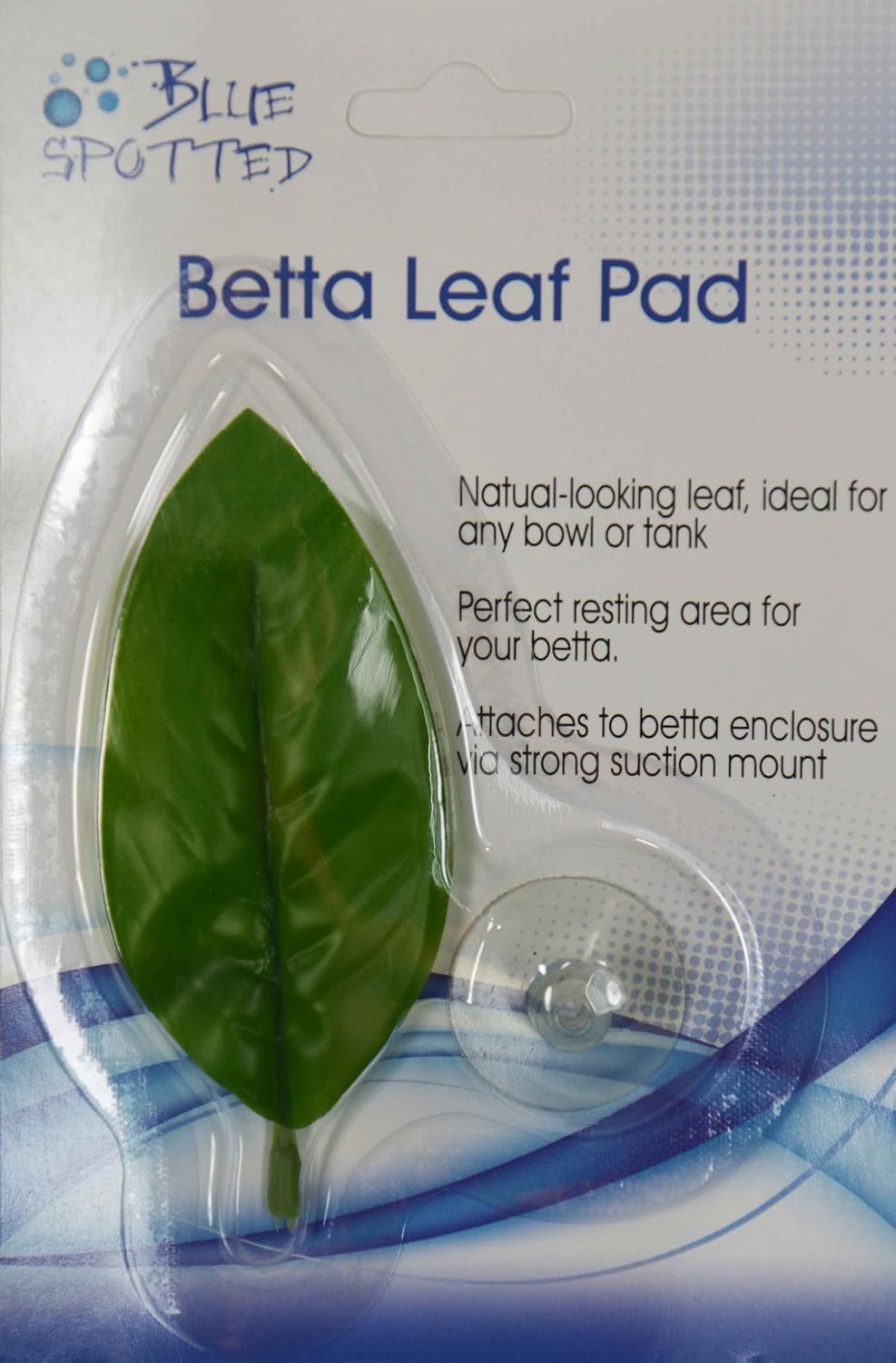 Blue Spotted Betta Plant Leaf Pad
