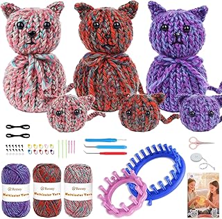 Kit Outil De Tricotin - Crochet Et Aiguille Circulaire - Enrouleur Rapide - Neuf